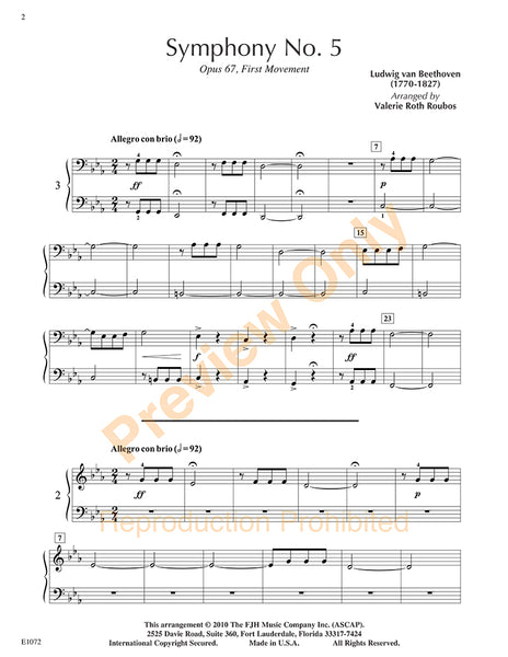 Symphony No. 5, Opus 67, First Movement (Digital Download)
