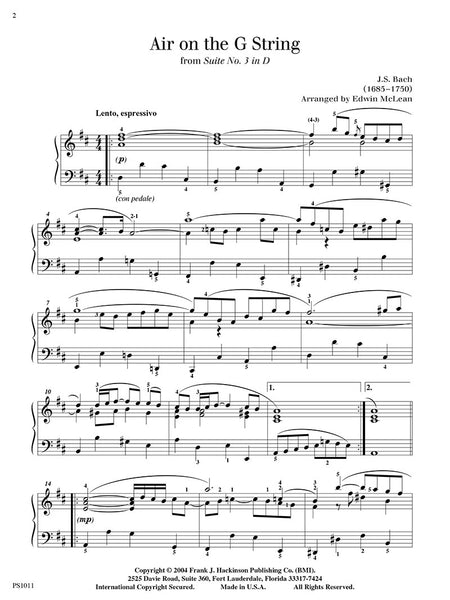 Air on the G String, from Suite No. 3 in D (Digital Download)