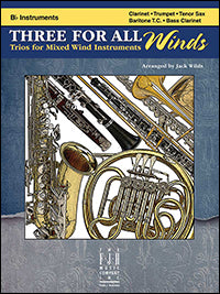 Three For All Winds - B-Flat Instruments