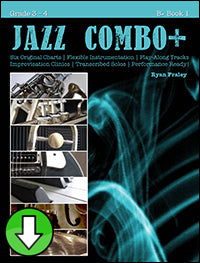 Jazz Combo+ B-flat Book 1 (Digital Download)