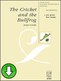 The Cricket and the Bullfrog (Digital Download)