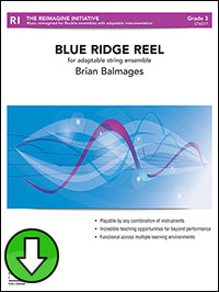 Blue Ridge Reel (For Adaptable String Ensemble) (Digital Download)