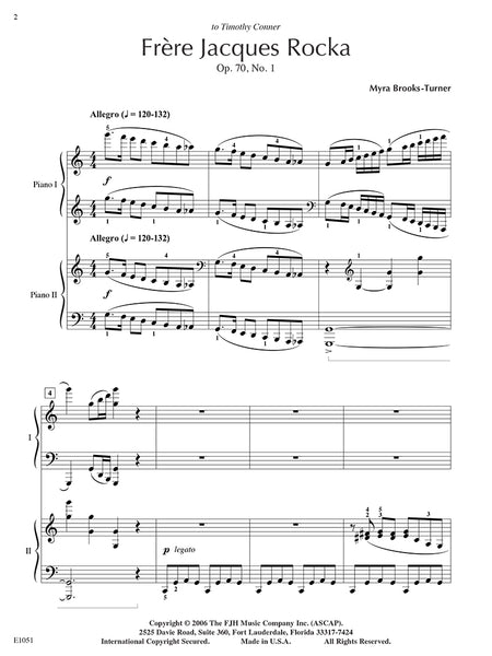 Frère Jacques Rocka, Op. 70. No.1