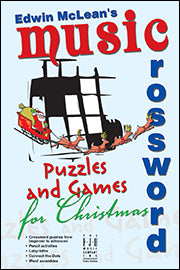 Edwin McLean’s Music Crossword Puzzles and Games for Christmas