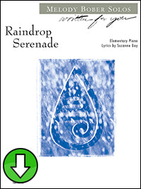 Raindrop Serenade (Digital Download)