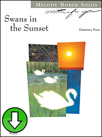 Swans in the Sunset (Digital Download)