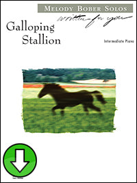 Galloping Stallion (Digital Download)