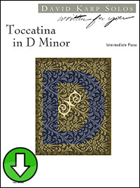 Toccatina in D Minor (Digital Download)