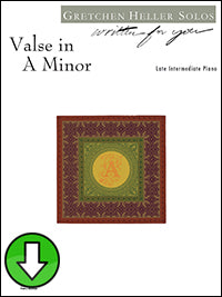 Valse in A Minor (Digital Download)