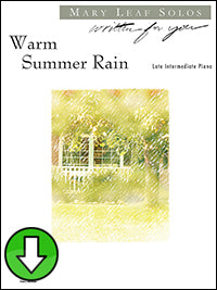 Warm Summer Rain (Digital Download)