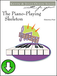 The Piano-Playing Skeleton (Digital Download)