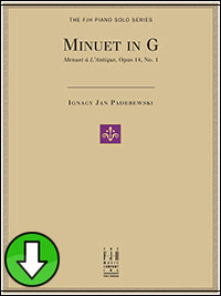Minuet in G (Digital Download)