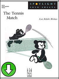 The Tennis Match (Digital Download)