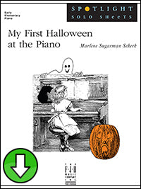 My First Halloween at the Piano (Digital Download)