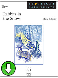 Rabbits in the Snow (Digital Download)
