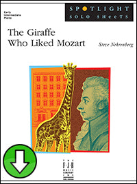 Giraffe Who Liked Mozart (Digital Download)
