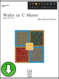 Waltz in C Minor, Op. 63, No. 1 (Digital Download)