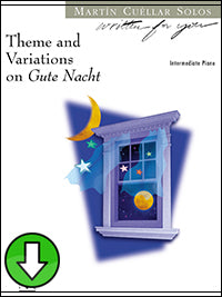 Theme and Variations on Gute Nacht (Digital Download)
