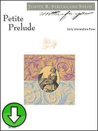 Petite Prelude (Digital Download)