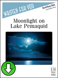 Moonlight on Lake Pemaquid (Digital Download)