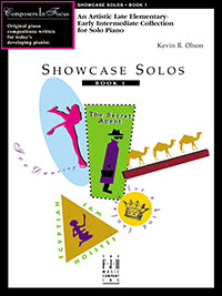Showcase Solos, Book 1