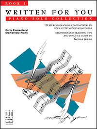 Written For You Piano Solo Collection, Book 1