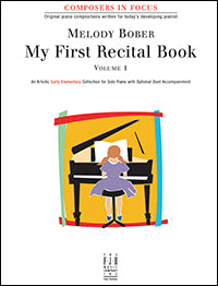 My First Recital Book, Volume 1