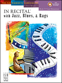 In Recital with Jazz, Blues, and Rags, Book 3