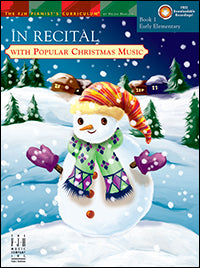 In Recital with Popular Christmas Music, Book 1