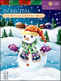 In Recital with Popular Christmas Music, Book 3