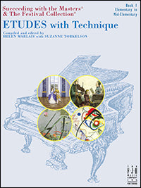 Etudes with Technique, Book 1