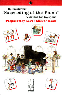 Succeeding at the Piano Sticker Book - Preparatory