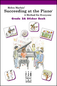 Succeeding at the Piano Grade 2A Sticker Book