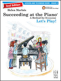Succeeding at the Piano Lesson and Technique Book - Grade 3