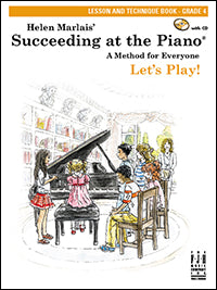 Succeeding at the Piano Lesson and Technique Book - Grade 4