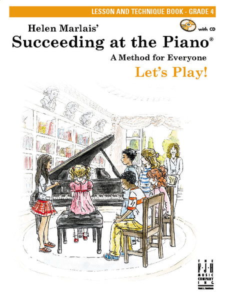 Succeeding at the Piano Lesson and Technique Book - Grade 4
