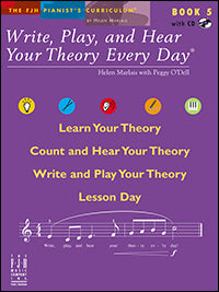 Write, Play, and Hear Your Theory Every Day, Book 5