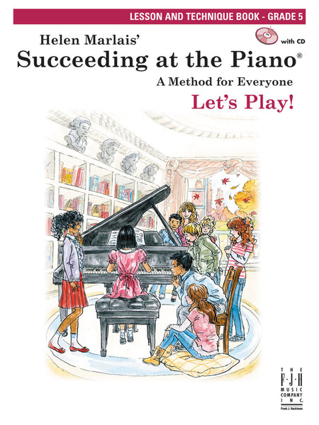 Succeeding at the Piano Lesson and Technique Book - Grade 5