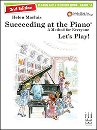 Succeeding at the Piano Lesson and Technique Book - Grade 1A (2nd Edition)