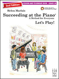 Succeeding at the Piano Lesson and Technique Book - Grade 2B (2nd Edition)