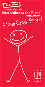 Succeeding at the Piano Flash Card Friend - Preparatory (2nd Edition)