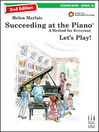 Succeeding at the Piano Lesson Book - Grade 1B (2nd Edition)