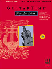 GuitarTime Popular Folk - Level 2 (Classical Style)