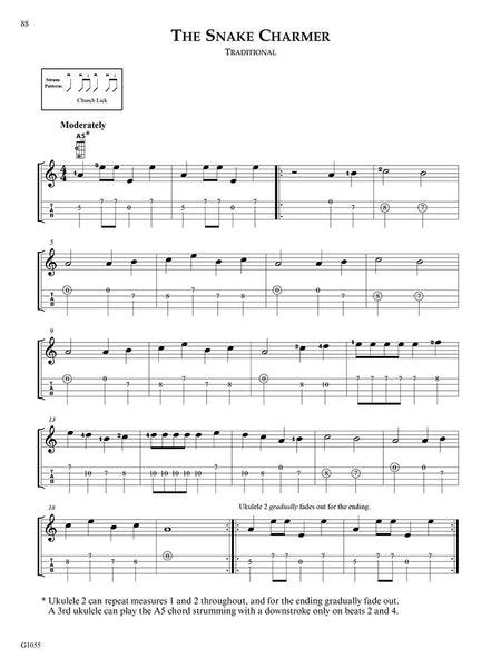 The Big & Easy Songbook for Ukulele with Tablature