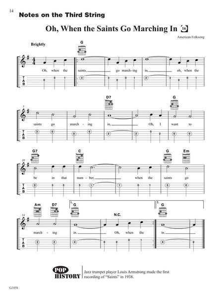 My First Easy to Play Guitar Tablature Book