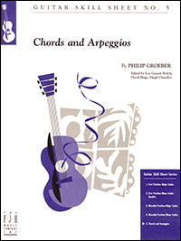 Guitar Skill Sheet No. 5 - Chords and Arpeggios