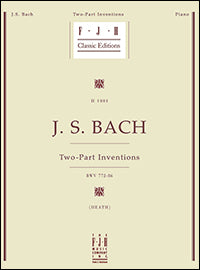 J.S. Bach Two-Part Inventions