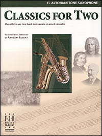 Classics for Two, Alto / Baritone Saxophone
