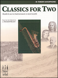 Classics for Two, Tenor Saxophone