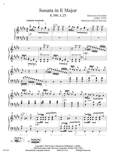 Scarlatti’s Trumpet Sonata in E Major, K. 380, L. 23